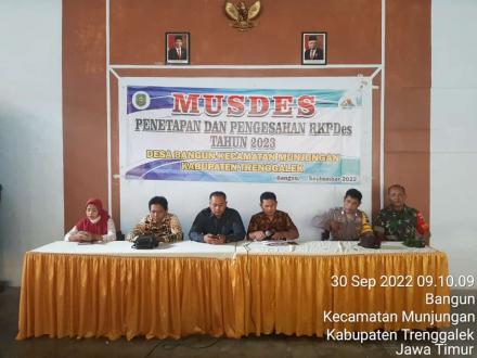 MUSDES (Penetapan dan Pengesahan RKPDes Tahun 2023)